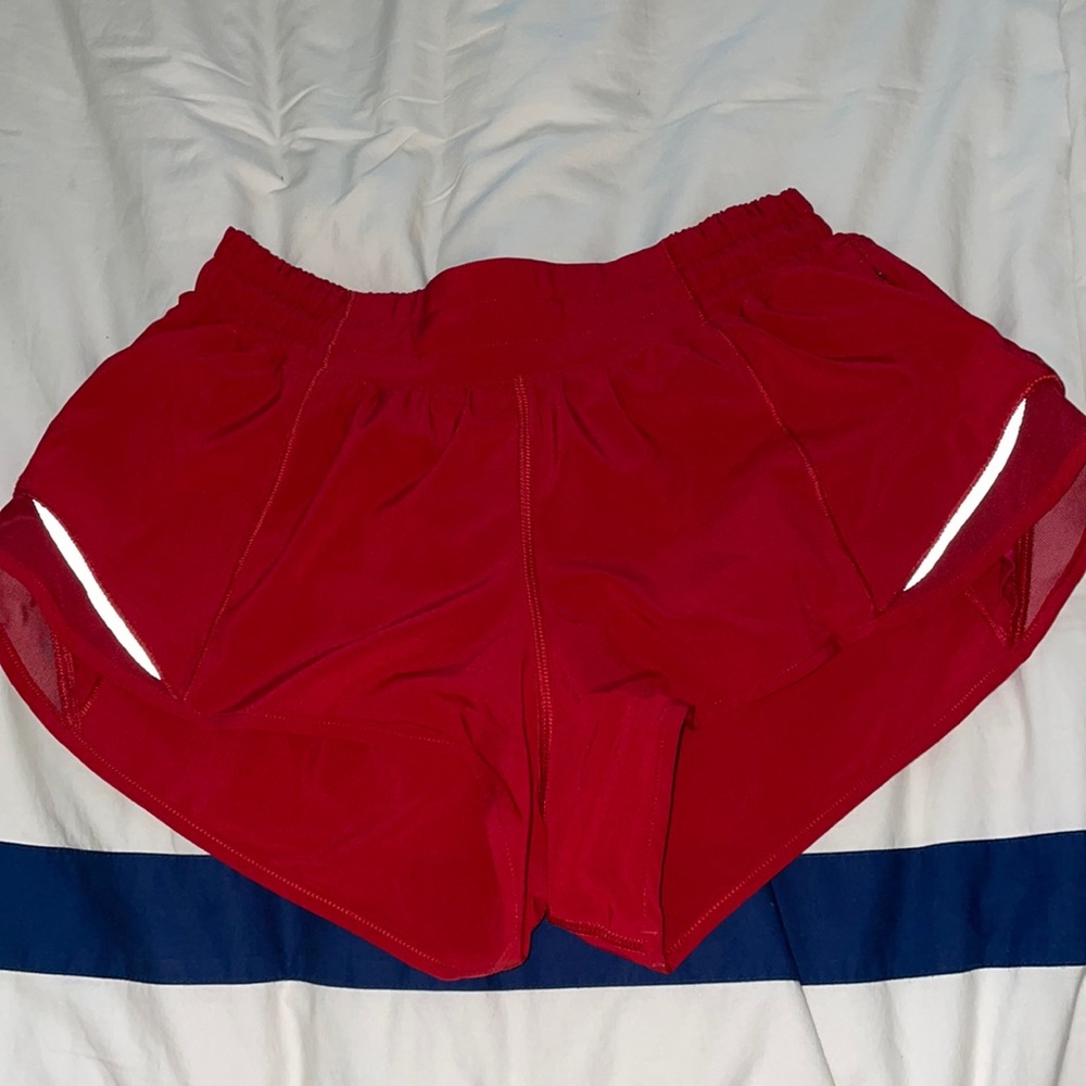 Red lululemon Shorts!!